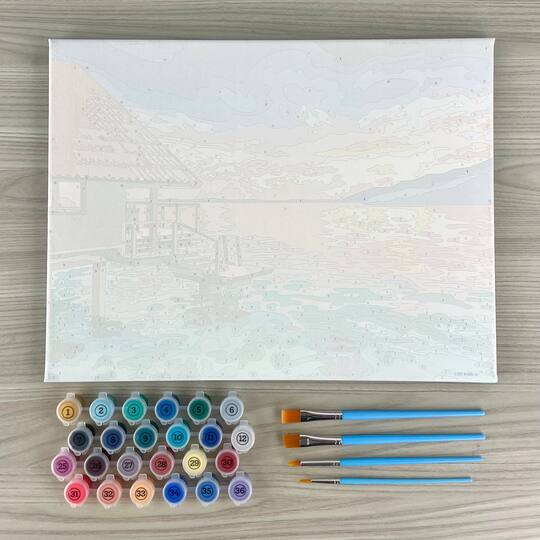 ArtSkills® Premium Cabana Paint-by-Number Kit